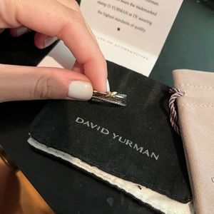 David Yurman cross ring